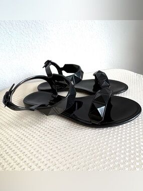Rebecca Minkoff Black Jelly  Sandals - Women